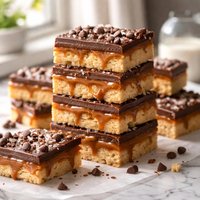Caramel Chocolate Cookie Bars