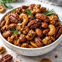 Caramel Coated Spiced Nuts
