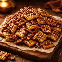 Caramel Crackers Snack Mix