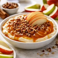 Caramel Cream Cheese Apple Dip