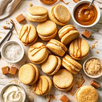 Caramel Creme Sandwich Cookies
