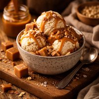 Caramel Ice Cream Delight