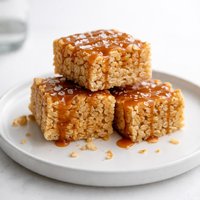 Caramel Krispies Bars