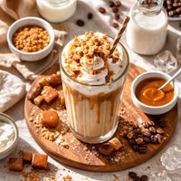 Caramel Latte Milkshake