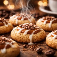 Caramel Macchiato Thumbprints