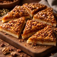 Caramel Nut Wedges