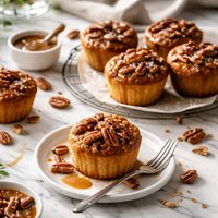 Caramel Pecan Upside Down Muffins