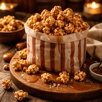 Caramel Popcorn Microwave
