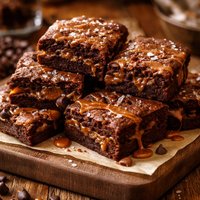 Caramel Ribbon Brownies