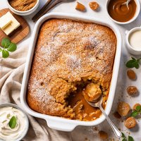 Caramel Self Saucing Pudding