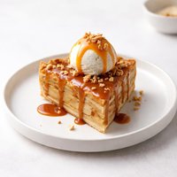 Caramel Topped Apple Pie