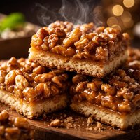 Caramel Walnut Bars