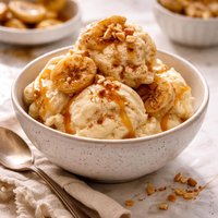 Caramelized Banana Buttermilk Ice Cream