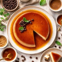 Caramelized Coffee Flan