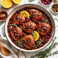 Caramelized Cranberry Chicken