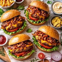 Caramelized Onion Burgers
