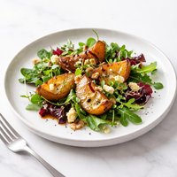 Caramelized Pears and Gorgonzola Salad