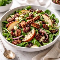 Caramelized Pecans and Gorgonzola Salad