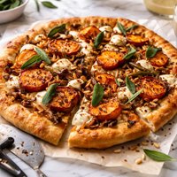 Caramelized Sweet Potato or Squash Pizza