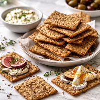 Caraway Rye Crackers