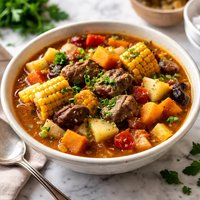 Carbonada Criolla Argentina Meat Veg Fruit Stew