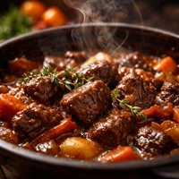 Carbonade Flamande Flemish Beef and Beer Stew Casserole