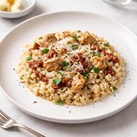 Carbonara Chicken Risotto