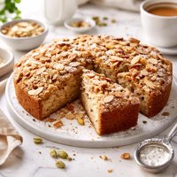 Cardamom Almond Coffee Cake