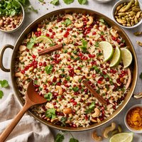 Cardamom Coconut Pilau
