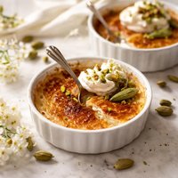 Cardamom Creme Brulee
