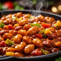 Caribbean Baked Beans