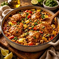 Caribbean Chicken Casserole
