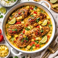 Caribbean Coconut Chicken