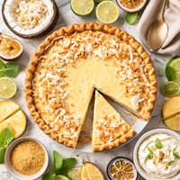 Caribbean Coconut Custard