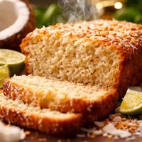 Caribbean Coconut Quick Bread