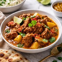 Caribbean Curried Lamb