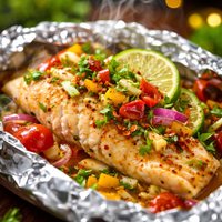 Caribbean Fish in a Packet