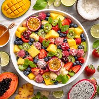 Caribbean Fruit Dessert