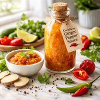 Caribbean Ginger Pepper Sauce