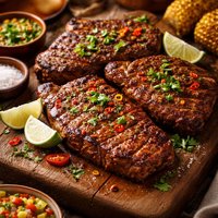 Caribbean Grilled Beef Steaks
