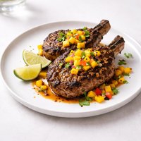 Caribbean Jerk Pork Chops