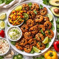 Caribbean Jerk Shrimp