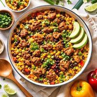 Caribbean Pork N Rice