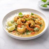 Caribbean Shrimp Curry with Coco Lopez