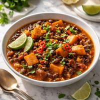 Caribbean Sweet Potato Bean Stew