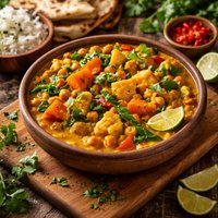Caribbean Vegetarian Curry