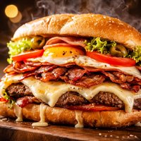 Carlos Ramos El Uruguayo Chivito Sandwich from Urug