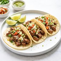 Carne Asada Soft Tacos