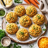 Carrot and Herb Dinner Biscuits