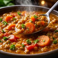 Carrot and Lentil Soup